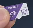 忆捷（EAGET）128GB TF（MicroSD）存储卡 A1 U3 V30 C10 行车记录仪&适用小米监控摄像头内存卡 高速耐用 实拍图