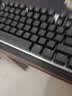 达尔优（dareu）EK815机械合金版键盘 有线游戏键盘 108键多键无冲 吃鸡电脑 办公键盘   混光黑银红轴 实拍图
