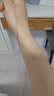 正品pt950铂金项链女款素链白金百搭可调节锁骨链不褪色送女友礼 弹簧扣蛇骨链+证书+专柜礼盒 项链长度:45cm 实拍图