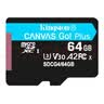 金士顿（Kingston）64GB TF（MicroSD） 存储卡 U1 A1 V10 内存卡 读速100MB/s 适配无人机/运动相机/switch/监控 实拍图