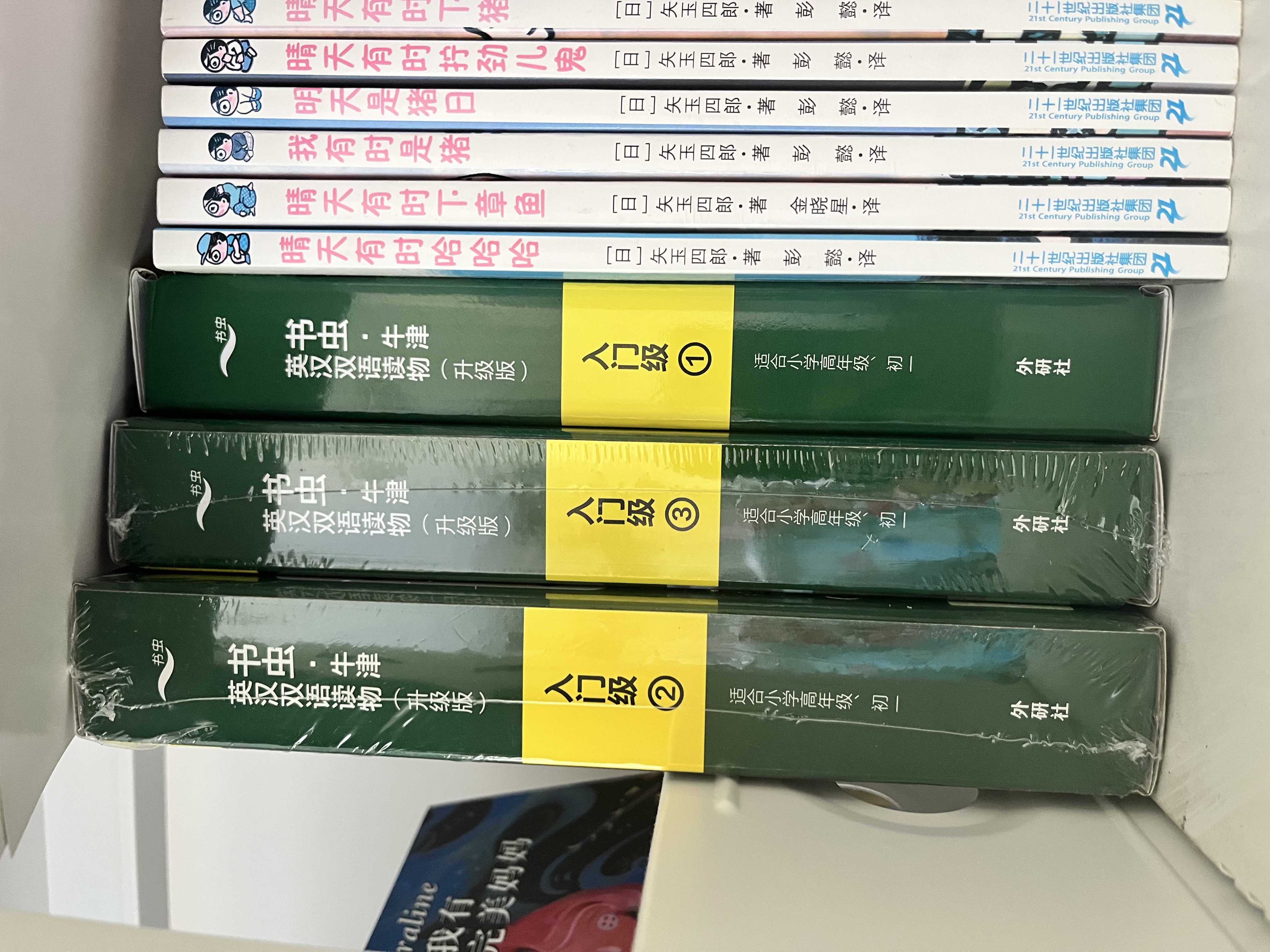 【当当正版】书虫 升级版 牛津英汉双语读物  附扫码免费音频+习题答案+读后测评 英文原版读物 全套包括入门级小学一二三四五六年级初中 外研社 入门级1-3（全27册）适用于小学高年级至初一 晒单实拍图