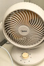 美的（Midea）【小型风扇】轻音台式桌面空气循环扇家用柔风电风扇宿舍办公迷你台扇落地扇空调伴侣 GAF18AD 实拍图