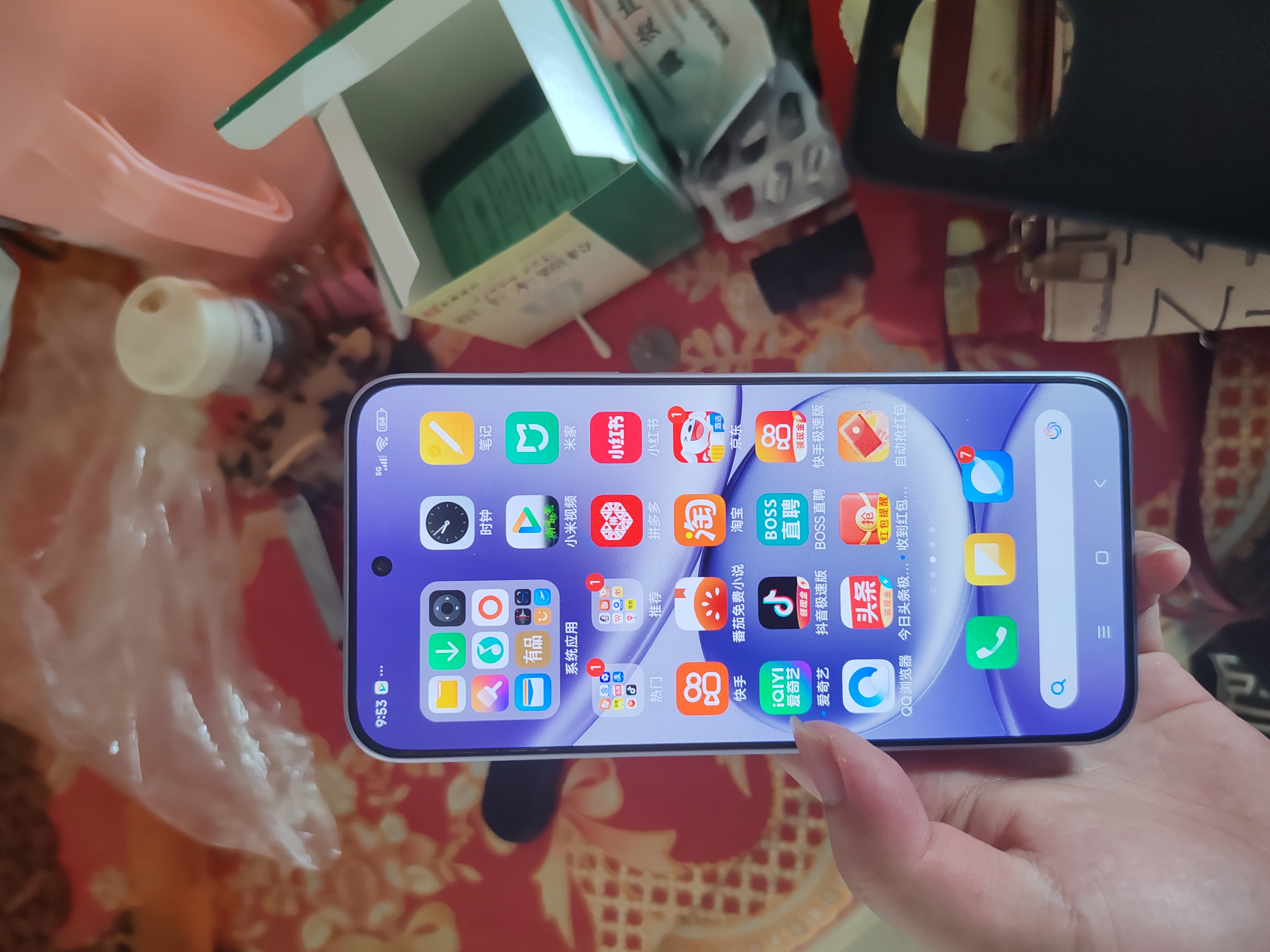 小米（MI）REDMI Note15 Pro 天玑7400-Ultra 7000mAh 龙晶玻璃十倍抗摔 IP68 12+256 云霞紫 红米 5G手机 实拍图