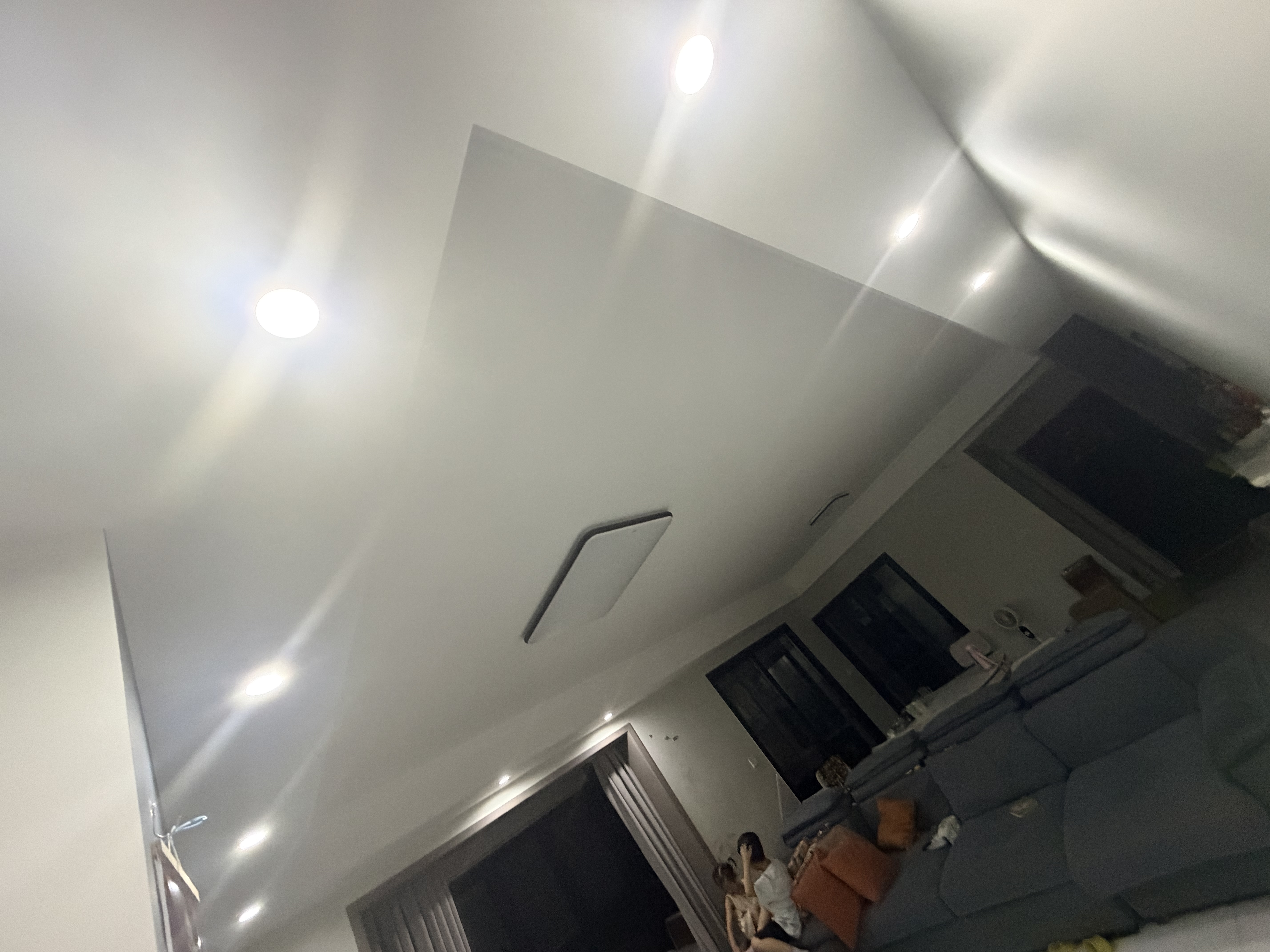 欧普照明（OPPLE）led筒灯4W吊顶孔灯超薄嵌入式走廊过道天花灯办公 开孔70-85 5700k 亮白（10个装） 实拍图