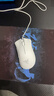雷蛇（Razer）炼狱蝰蛇标准版有线鼠标 人体工学  电竞游戏 右手通用型 吃鸡/LOL/CS GO游戏鼠标 白色 实拍图