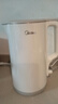 美的（Midea）烧水壶电热水壶304食品级不锈钢无缝内胆双层防烫1.7L大容量1800W智能断电SHJ1721 实拍图