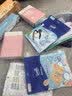 齐心（COMIX）10个装加厚A4文件袋密封透明拉链袋 办公学习资料袋 初高中生考试文件袋 彩色边 颜色随机F56-1 实拍图