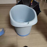 世纪宝贝（babyhood）Baby熊浴桶 儿童泡澡桶 婴儿游泳桶 加大加厚宝宝浴盆 310蓝 实拍图