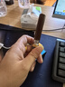万晨Woalmorn手表带男女真皮表带代用天梭浪琴卡西欧天王欧米茄万国dw皮表带黑色玫瑰金蝴蝶双按扣20mm 实拍图