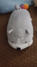 名创优品（MINISO）趴姿大号趣味狗狗毛绒公仔儿童玩具玩偶抱枕生日礼物女 灰色 实拍图