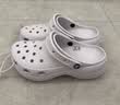 卡骆驰（CROCS）白鹿同款经典云朵洞洞鞋时尚百搭女鞋花园鞋|206750 黑色-001(含智必星) 38 (240mm) 实拍图