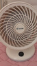 海尔（Haier） 统帅空气循环扇电风扇台扇小风扇涡轮扇家用节能风扇台式壁挂音轻定时摇头办公学生宿舍桌面风扇 基础款LSF-CM101(W) 实拍图