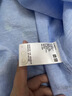 优衣库法国麻衬衫/长袖女装衬衣26春夏新款483868 61 水蓝色 M 实拍图