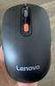 联想（Lenovo）无线蓝牙双模充电鼠标 蓝牙5.0/3.0 便携办公鼠标人体工学设计 Howard Mouse 2022充电版理性黑 实拍图