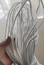 九千谷尼龙绳 8mm*100米 白色打包绳 打包带 高强度捆绑捆扎绳 包芯耐磨抗老化尼龙扎带 编织绳晾衣绳包装绳 实拍图