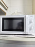 美的（Midea）快捷微波炉 家用小型 360°转盘加热 旋钮操控 易洁内胆2026新款（M1-L213B二代） 实拍图