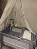 FORSUNNY婴儿床可移动0-3岁多功能拼接宝宝床可折叠新生儿摇摇床哄睡神器 免安装升降护栏婴儿床+尿布台+蚊帐 高配款 婴幼儿用品母婴必备活动晒图送椰棕床垫 实拍图
