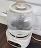 美的（Midea）花漾0胶水全玻璃全自动养生壶 母婴烧水壶恒温电热水壶煮茶器花茶壶1.2L YS12B102 实拍图