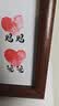 多美忆手足印相框周岁场景布置装饰抓周道具全套蛇宝宝一岁生日布置用品 实拍图