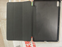 毕亚兹适用华为matepad pro保护套2021/20/19款华为平板电脑10.8英寸保护壳三折支架轻薄防摔PB190-黑色 实拍图
