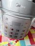 美的（Midea）有钛青瓷0涂层营养蒸电压力锅5L 智能预约多功能一体高压电饭锅MY-E5811G家用4-6人开盖火锅电饭煲 实拍图