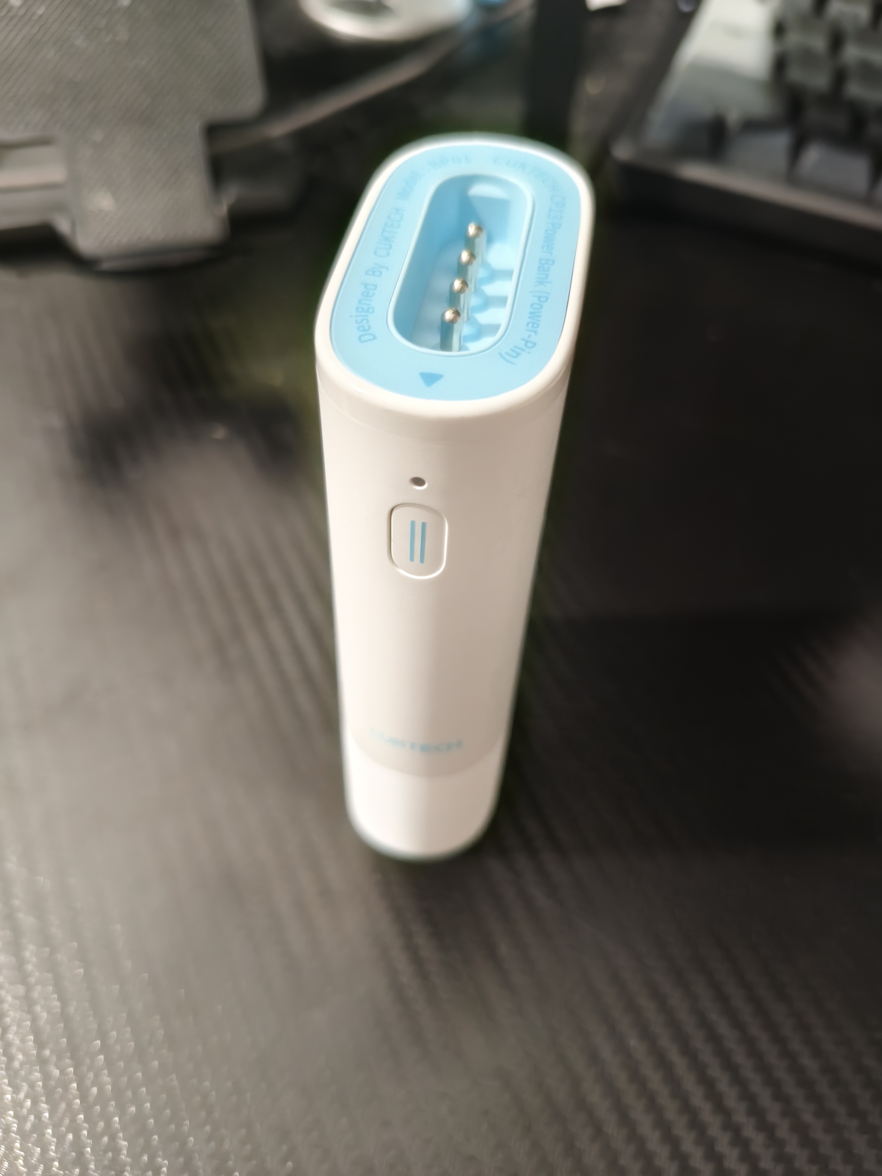CUKTECH酷态科【新款二合一】CP手持小风扇Plus充电宝风扇二合一37h超长续航11m/s高速大风力随身便携 【白色】37h续航+11m/s高速 10000mAh 风扇+充电宝二合一 实拍图