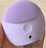 斐珞尔（FOREO）露娜洁面仪LUNA mini3净透洁面仪平衡油脂洗脸仪电动清洁毛孔洗脸神器 紫色 实拍图