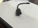 绿联Type-C转换USB3.2转接头OTG数据线适用苹果17/16/15华为手机充电数据线U盘平板笔记本电脑耳机键鼠 实拍图