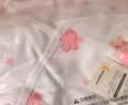 童泰婴儿连体衣春秋季纯棉衣服初生宝宝蝴蝶哈衣爬服和尚服粉色52cm 实拍图