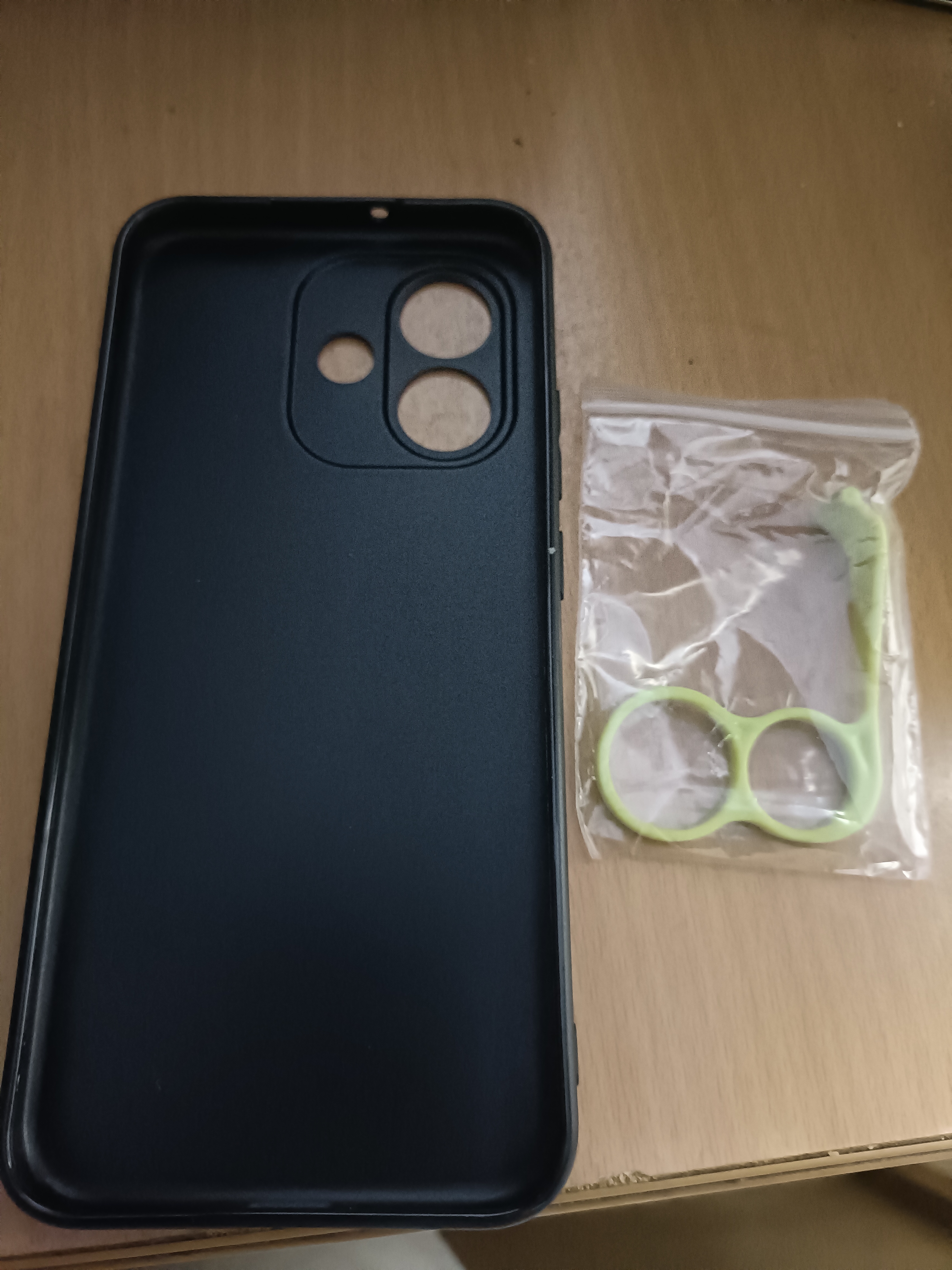 Freeson适用小米红米note17手机壳简约保护套镜头全包防摔磨砂TPU软壳防滑防指纹（附指环支架）黑色 实拍图