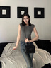 CALWAN KEODH包包女款轻奢真皮链条斜挎包单肩小方包生日礼物高级感送女友老婆 黑色-品牌百搭实用走心女生闺蜜 实拍图