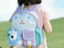 SHUKIKU乐兜兜儿童公仔双肩包幼儿园书包小学生防泼水背包 海盐茄紫 S+ 实拍图