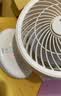 海尔（Haier） 统帅空气循环扇电风扇台扇小风扇涡轮扇家用节能风扇台式壁挂音轻定时摇头办公学生宿舍桌面风扇 左右摇头升级款LSF-CE101(W) 实拍图