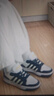 adidas ENTRAP美式校园风运动少年感复古篮球风板鞋男女阿迪达斯   白色/深蓝色/绿色   43 实拍图