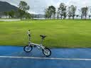 大行（DAHON）折叠自行车14英寸超轻迷你便携小轮男女式单车BYA412  银色 实拍图