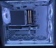 追风者（PHANTEKS）G400A白中塔背插ATX主板电脑玻璃侧透水冷风扇机箱(网孔面板/360水冷位/Type-C 20Gb) 实拍图