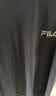 FILA 斐乐官方男装针织短袖领航POLO衫夏季商务休闲凉感上衣 正黑色-BK L 175/96A/L 实拍图