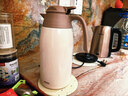 膳魔师（THERMOS）保温壶2000ml男女士商务家用热水壶暖瓶生日实用礼物THX-白色 实拍图