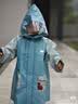 Kocotreekk树儿童雨衣宝宝男童女小学生小童雨披幼儿园雨具分体斗篷式 实拍图