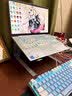 宜品达笔记本电脑支架高承压支架悬空托架18寸游戏本散热支架隐形脚垫增高架可放键盘铝合金硅胶防滑支架 【黑色】笔记本增高支架-镂空式平放 实拍图