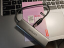 联想USB3.0分线器拓展坞扩展坞转千兆网口RJ45有线网卡转接头笔记本电脑USB扩展器小新一拖四转换器 实拍图