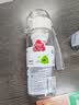 希乐（cille）Tritan塑料杯男运动水瓶女高颜值户外杯子便携带滤网 雪球白680ml 实拍图