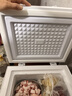 奥克斯（AUX）小冰柜家用小型冷藏柜冷冻柜两用冰柜小型租房家用小冰箱小型冷柜 铜管/128升级/可囤60斤肉/减霜80% 实拍图