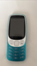 诺基亚（NOKIA）3210 4G 移动联通电信广电全网通 2.4英寸双卡双待 直板按键学生功能机备用手机 蓝色 实拍图