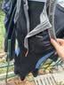 TOSWIM拓胜泳衣女连体平角训练游泳衣温泉保守显瘦女士泳衣 灰蓝字母L 实拍图