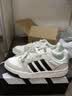 adidas ENTRAP美式校园风运动少年感复古篮球风板鞋男女阿迪达斯   白色/矾土棕/黑色   38.5 实拍图