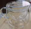 富光花茶杯透明茶杯内胆茶水分离杯办公室玻璃杯子水杯350ml 实拍图