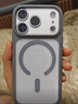 玄皇适用iphone17promax手机壳苹果17pro新款透明磁吸镜头全包保护套硅胶磨砂软边框Ai相机按键男女款 【灰色】镜头全包丨相机按键保护丨超强防摔 iPhone17pro【赠无黑边康宁膜】 实拍图
