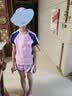 佑游儿童泳衣女孩分体泳装女童游泳馆透气温泉游泳四件套32005粉色3XL 实拍图