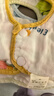 十月结晶花边围嘴3条8层加厚0-2岁口水巾婴幼儿宝宝围脖吃饭围兜 27*8cm 实拍图